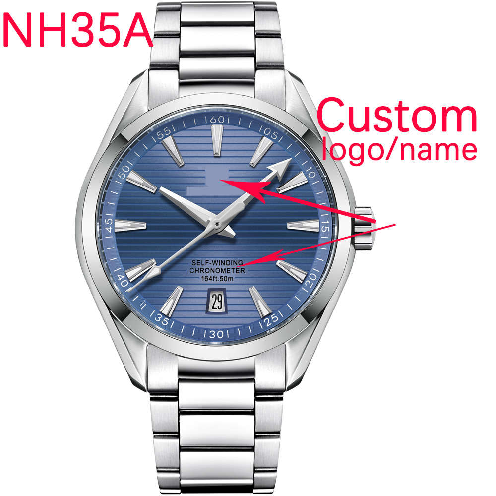 Young Men'S Accessories - فاخر NH35 Movt شعار مخصص 41