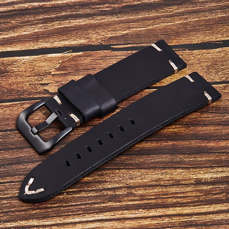 قسط خمر حزام ساعة جلدية 20 ملل - مراجعة Men'S Accessories Premium وسعره