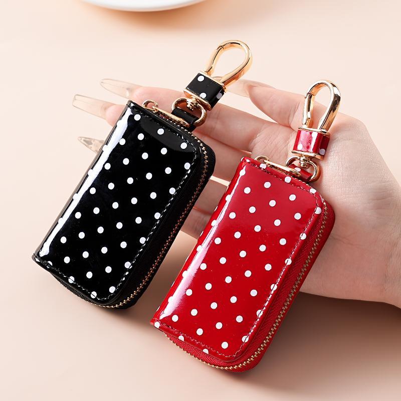حافظة مفاتيح من الجلد اللامع ب - مراجعة Men Accessories In Store وسعره