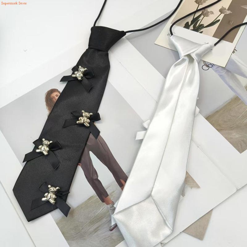 Q5WE ربطة عنق سوداء أنيقة من ن - مراجعة Men'S Accessories Premium وسعره