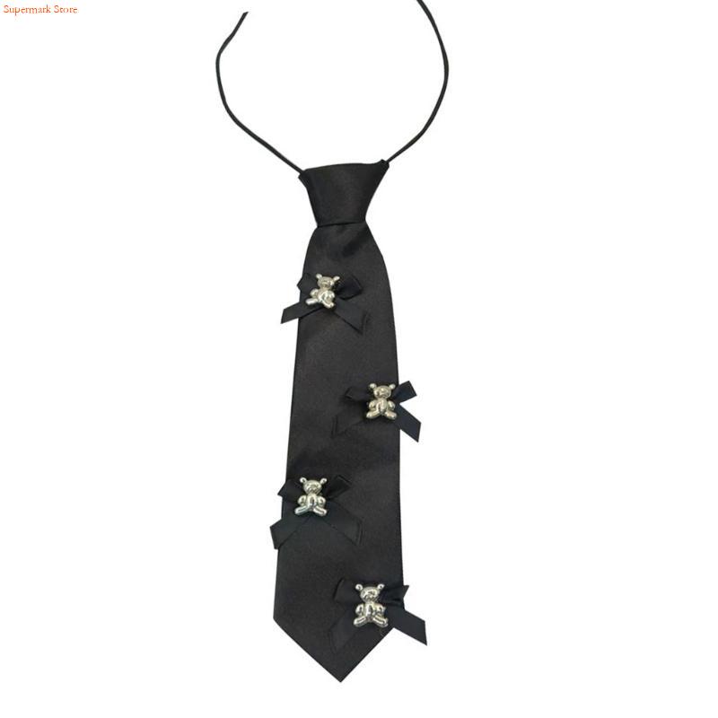 Q5WE ربطة عنق سوداء أنيقة من ن - مراجعة Men'S Accessories Premium وسعره