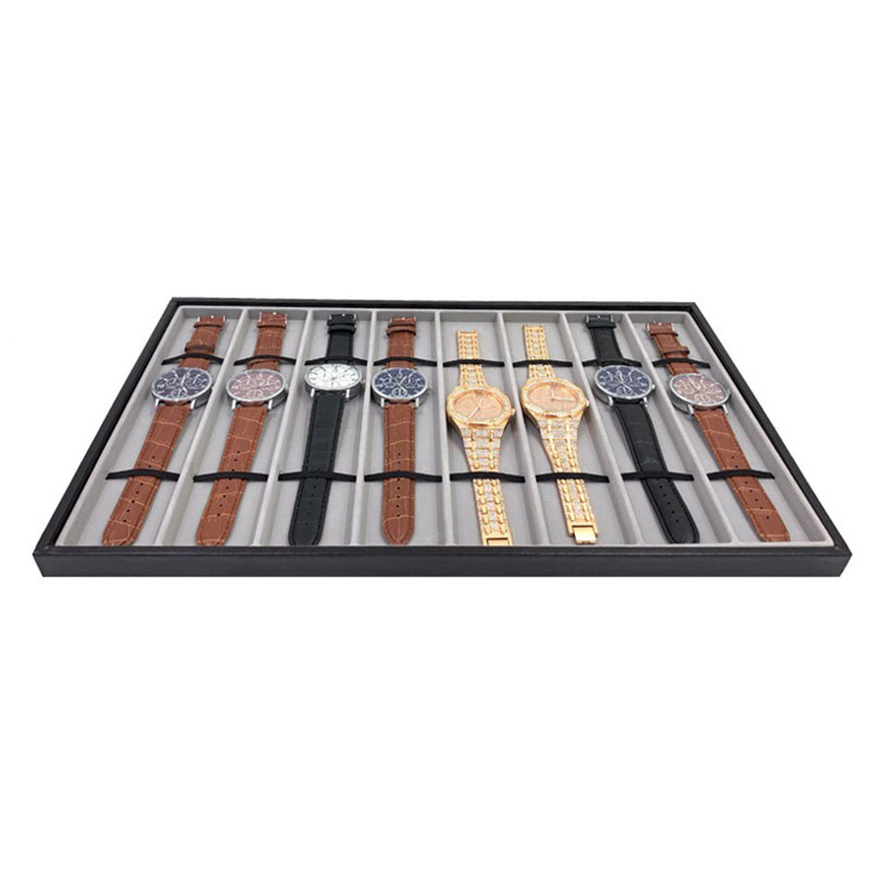 الجلود ساعة منظم صينية الميكان - مراجعة Men'S Accessories Organizer Tray وسعره