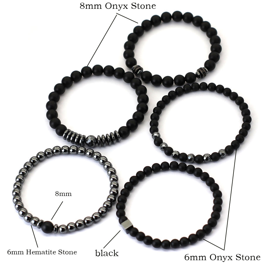 قسط سوار مجموعة الرجال العقيق  - مراجعة Men'S Accessories Premium وسعره