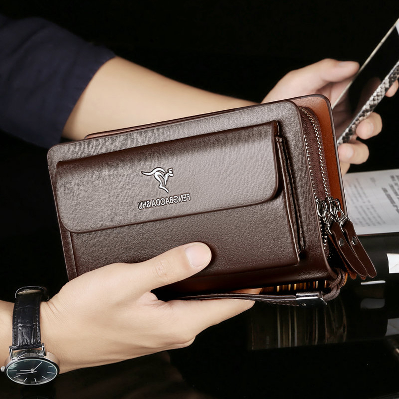 محافظ رجالية عصرية ماركة، محفظ - مراجعة Coin Holder Men وسعره