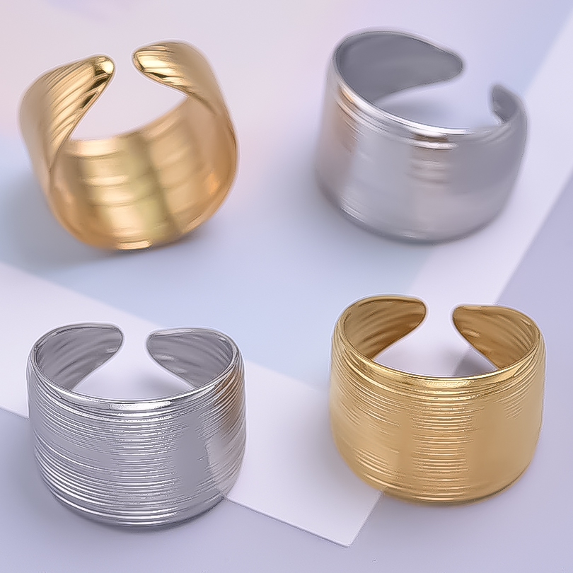 خاتم صلب مقاوم للصدأ واسع للرج - مراجعة Men Accessories Drawing وسعره